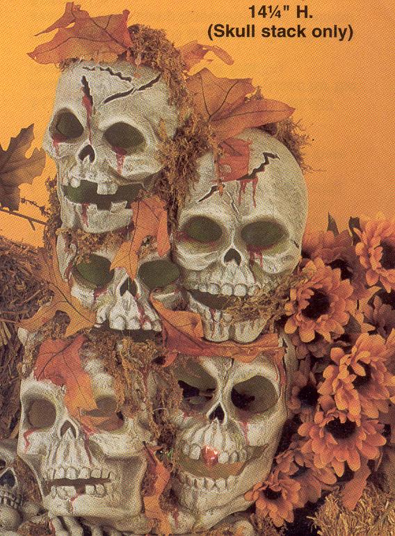 Skull On Stack Of Books Embroidery