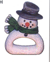 Snowman Napkin Ring