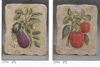Eggplant & Bell Pepper Plaque