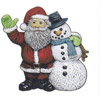 Santa & Snowman